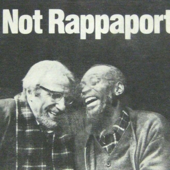 I'm Not Rappaport Stagebill 1987 National Theatre Judd Hirsch Cleavon Little - Picture 2 of 7